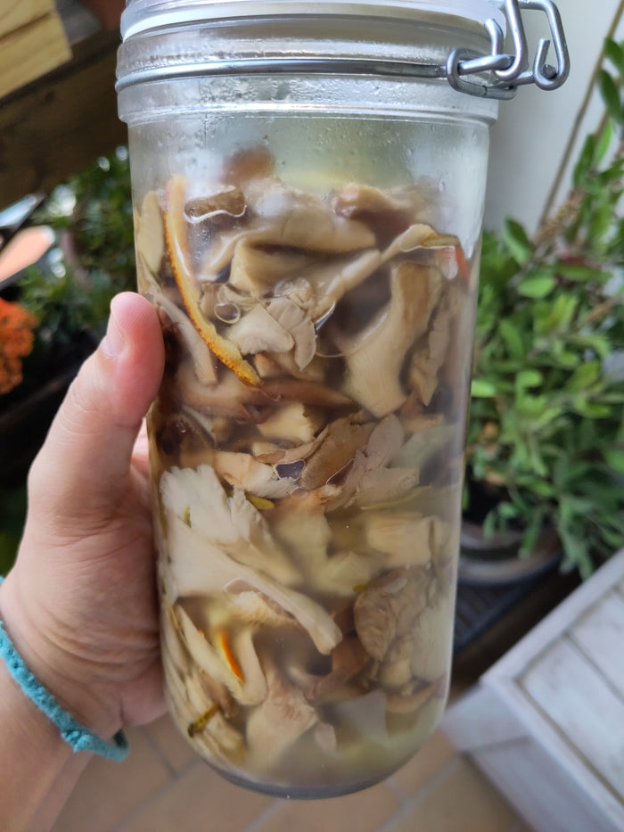 Funghi confit