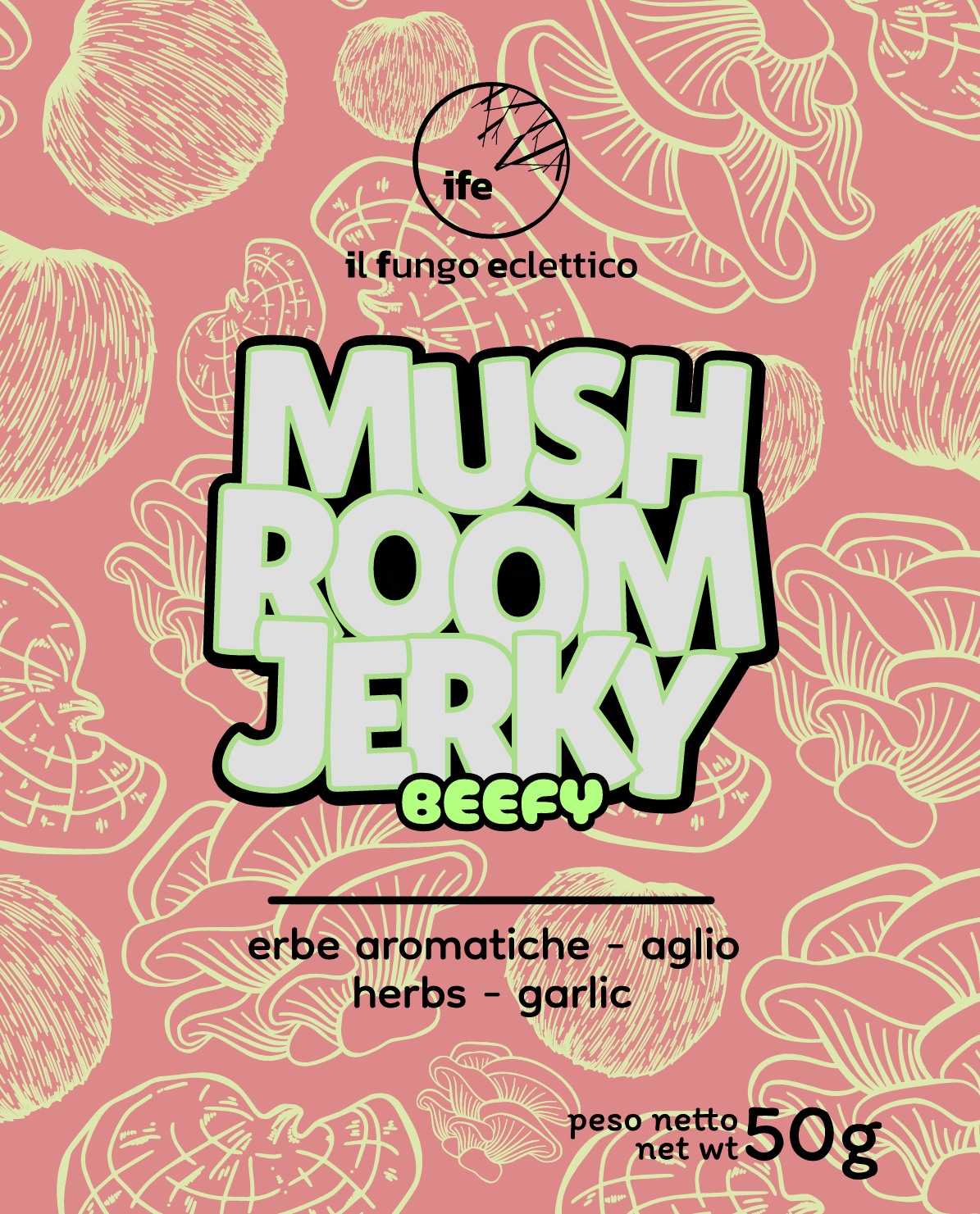 Mushroom Jerky | Beefy