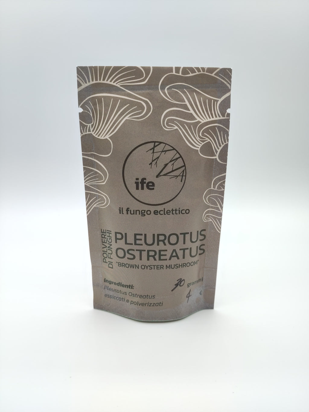 Polvere di BROWN OYSTER | Pleurotus Ostreatus