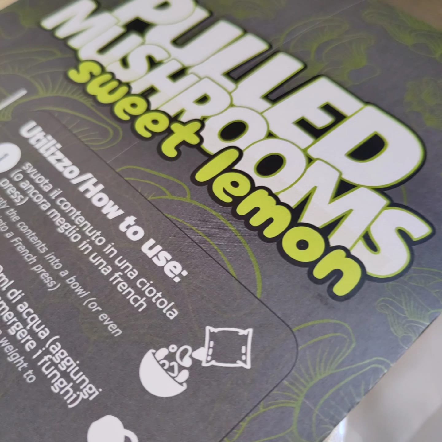 Pulled Mushrooms | Sweet Lemon