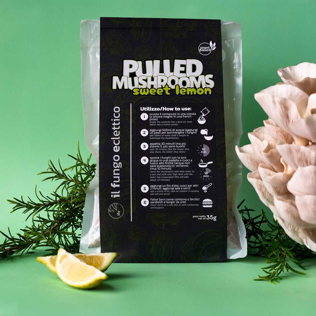 Pulled Mushrooms | Sweet Lemon