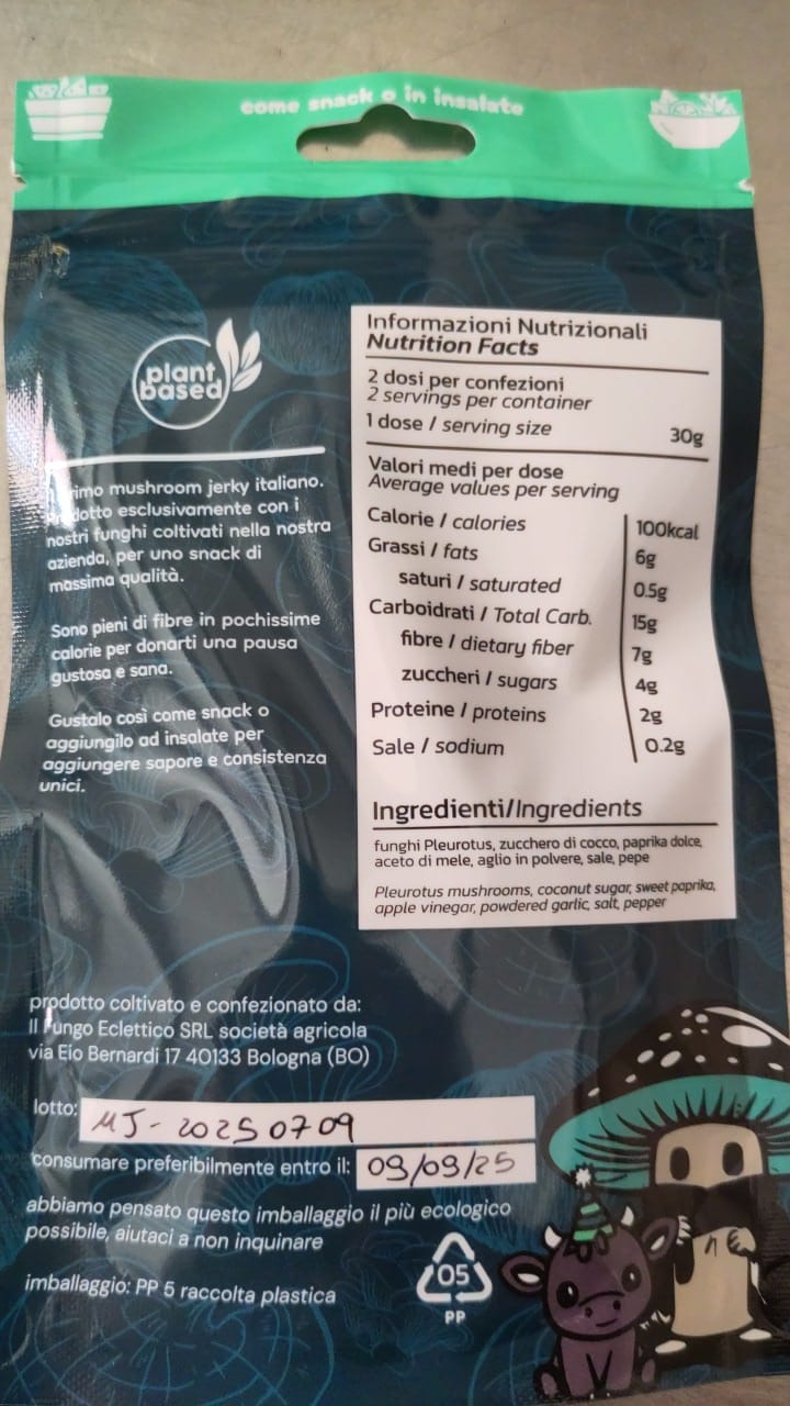 Mushroom Jerky | Original