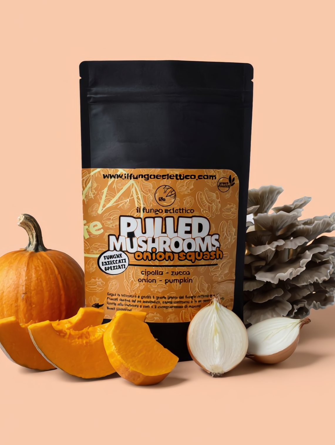 Pulled Mushrooms | Onion Squash