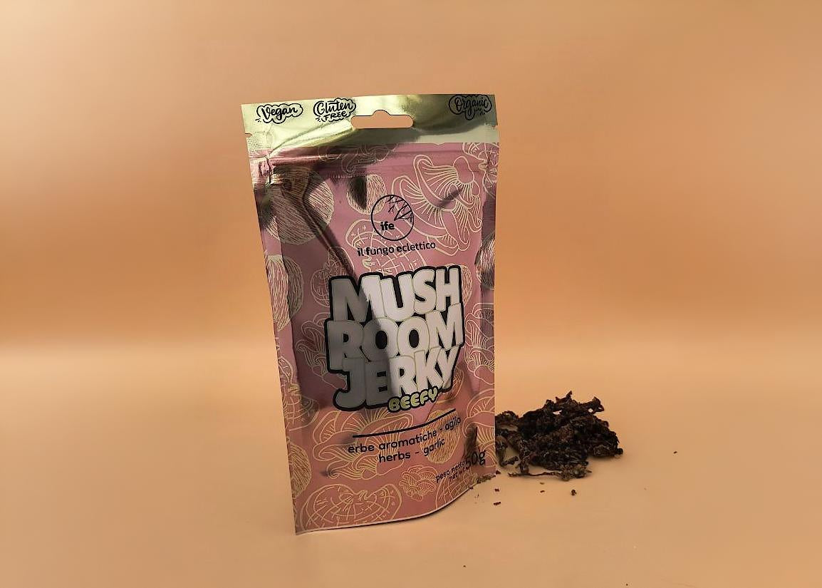 Mushroom Jerky | Beefy
